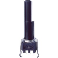 5PCS Japan ALPS RK09 Rotary Potentiometer B10K Electronic Keyboard Tuning Volume potentiometer shaft length 23MM