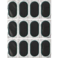 AliExpress NONE 12Pcs Rubber Bicycle Tire Patch Puncture Repair Kit Oval Bike Tire Patch Bike Inner Tube Patch Bike Puncture Repair Tools