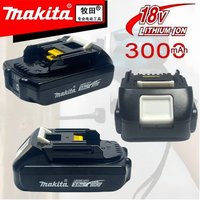 Original Makita 3AH/Makita 18V BL1830B BL1850B BL1850 BL1840 BL1860 BL1815 Backup Lithium Battery+DC18RC Charger