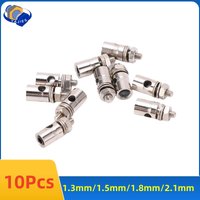 RC Pushrod Connectors Kit 1.3mm/1.8mm/2.1mm Metal Linkage Stopper Quick Adjustable Servo Control Airplane Helicopter DroneCar