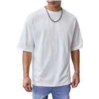 Men white T-shirt Plain Color Summer Male Casual Short-sleeved O-Neck Summer Solid Color T Shirts Breathable Tops Boys Clothes