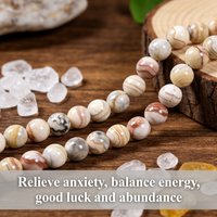 Natural Crazy Lace Agate Beads Round 4 6 8 10mm for DIY Beads Bracelet Necklace Making Handmade Exquisite New Jewelry Accesories