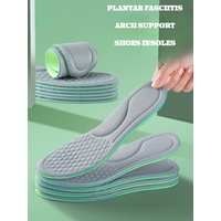 1Pair Memory Foam Plantar Fasciitis Relief Shoes Insole Arch Support Insoles for Feet Comfort Shoe Sole Non Slip Shoe Pads