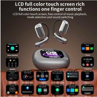 NEW AI Real-Time Translation Earbuds, 144 Languages Translating Earphone with LCD Touch Screen Wireless Headphones