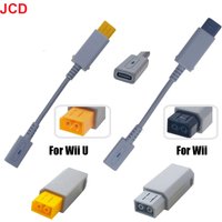 Type-C 45W PD Charge Cable For Wii U Console USB Gaming Power Supply Cord For Wii Wii U180 Degree 2P Male Port Socket Connector