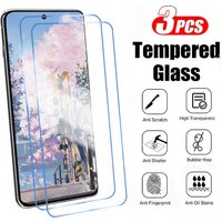 3Pcs Screen Protector For Samsung Galaxy S24 S23 S22 S21 Ultra S20 Plus S21 S23 FE Tempered Glass For Samsung Note 20 10 9 S10