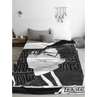 Ivan Alien stage Anime Manga Plush Blankets Boy Girl Flannel Bedding Throws For Home Decor Warm Quality Bedspread