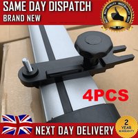 Stainless Steel Universal Roof Box Car Van Mounting Fitting Kit U-Bolts Clamp 4x