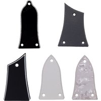 1 Pcs Plastic Truss Rod Cover Plate For Guitar Replacement Black Guitar Accessories