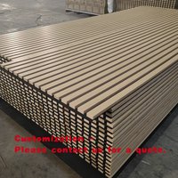 custom.Decorative Modern Interior Wooden Veneer Covered Mdf Slats Slatted Louver Wall Panel