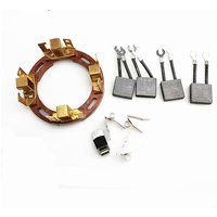 Carbon brush and carbon brush frame of DC Motor 5KW of electric sightseeing vehicle, suitable for Langqing/Eagle/Marshell