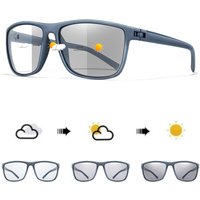 AliExpress LOISRUBY 2 Packs Men and Women's Photochromic Fishing Sunglasses Classic Square Shades For Outdoor Sports Running Hiking Cycling Glasses