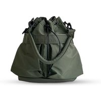 Women Tote Bag Shoulder Bag Nylon Waterproof Large Capacity Handbag Drawstring Crossbody Bag