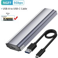 UTHAI M11 M.2 Toolless Solid State SSD Hard Drive Case NGFF/5G Dual Protocol Hard Drive Case Type-C3.1
