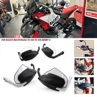 Motorrad Handprotektoren Griffschutz Handschutz Lenker Aluminium Für Ducati Multistrada MTS V4 V4S V2 V2S 2021-2025