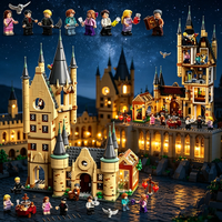 The Classic Magic Castle Hall Building Toy Collection ornament is compatible with 75954 digital brick