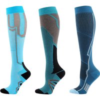 3 Pairs Compression Socks For Men Women Marathons Football Running Cycling Sports Socks Medical Varicose Pregnancy Elastic Socks