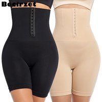 Ceinture abdominale plate taille haute, gaine de taille extensible, culotte amincissante, contrôle de l'abdomen, bretelles modelantes pour femmes