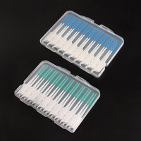 Silicone Toothpicks Teeth Floss Oral Hygiene Teeth Cleaning Interdental Brushes Soft Bristle Clean Between Teeth Toothbrush