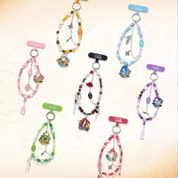 EAKI Shippuden mobile phone chain blind box color variation bead hanging rope to assist in charming anime peripherals suitable f