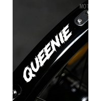 AliExpress MOTUC 1PC Custom Name Bike Frame Sticker Personalized Text Vinyl Decal Waterproof for MTB Road Bicycle Motorcycle Tuning Accessories