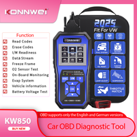 2026 KONNWEI KW450 Full Systems OBD2 Diagnostic Tool VW Audi SEAT SKODA ABS Airbag Oil EPB DPF SRS TPMS Reset Scanner VAG COM