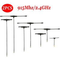2PCS 915Mhz 2.4GHz T-Type Antenna UFL Connector for ELRS EP1 RX compatible with TBS Nano Receiver RC FPV Drone