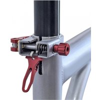 AliExpress NONE Folding Bike Seat Post Clamp Stainless Steel Hook Aluminum Alloy Handles For Brompton Seatpost For cycling accessories