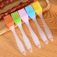 Silicone Oil Brush Small Barbecue Brush Household Kitchen Baking Pancake Oil Brush Tool High Temperature Resistant No Hair Drop