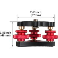 2026 New Factory Manufactured Precision Bubble Level Base Camera Head Tripod Level Single Top Ball Head Photography Accessories