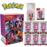 Pokémon Card v10 Booster bundle Destined Rivals Prismatic Evolutions Scarlet Violet 151 English ME01 Booster Cards Toys Gifts