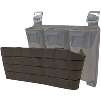 Tactical MOLLE Plate For Multi-caliber Triple Mag Pouch Placard 2nd Layer Expand Outdoor Hunting Vest Plate Carrier Accessories