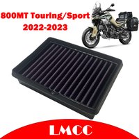 Motorcycle Engine Air Filter Cleaner High Flow Air Intake Filter Element Oil Filter For CFMOTO 800MT Touring Sport 2022-2023