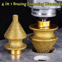 Maszyna diamentowa 4w1 do fazowania, szlifowania krawędzi, fazowania pod kątem, szlifierka kątowa, wiertarka do otworów w płytkach ceramicznych i marmurze, maszyna diamentowa do fazowania.