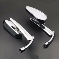 Uniwersalne lusterka boczne motocykla 8mm 10mm do Harley Honda Kawasaki Yamaha Chopper Touring