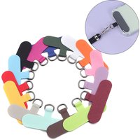 5pcs Phone Lanyard Anti-lost Lanyard Strap Detachable Color Gasket Metal Ring Clip Hang Cord Tether Tab Phone Case Accessories