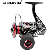 DEUKIO Fishing Reel 2000-7000 Max Drag 12KG Spinning Reels Metal Spool carretilhas de pesca Reel for Fishing Accessories Peche