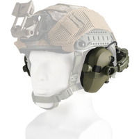 NRR 23dB Electronic Shooting Headset Helmet Mounted Ver Hunting Pickup Noise Reduction Hearing Protection Tactical Headset