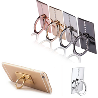 360° Rotating Finger Ring Holder Universal Phone Metal Stand Anti-Slip Finger Grip for IPhone 17 16 15 14 Samsung Huawei
