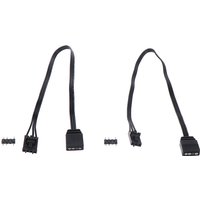 Corsair RGB to Standard ARGB Adapter Cable - 4Pin/3Pin Connector for Pirate Ship Controller, QL/LL120 iCUE Compatible