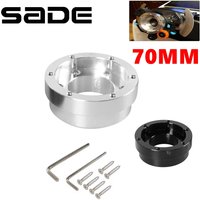 Steering Wheel Adapter Plate Hub Adapter for Logitech G25 G27 G29 G920 70mm PCD, Compatible with 13/14 Inch Steering Wheel