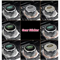 Car Gear Shift Cover Sticker Center Console Cap Decal For Land Rover Discovery 1 2 3 4 5 Range Rover Sport L320 L322 Accessories