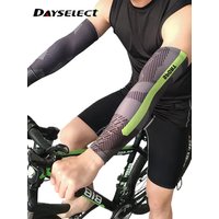 2pcs Sport Cycling Bicycle UV Sun Protection Cuff Cover Protective Arm Sleeve Bike Arm Warmers Sleeves