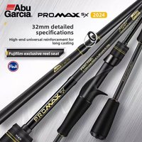Abu Garcia ProMAX Lure Fishing Rod Long Casting Straight Gun Handle Sea Fishing Micro Rod Full Fuji Fishing Rod Carbon Fiber
