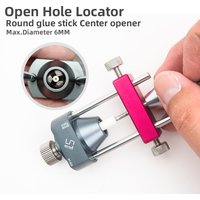 DIY Model Making Tools round Glue Stick Center Opener Open Hole Locator Positioning Vise - Center Punch for Accurate Crafting