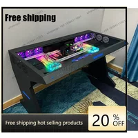 X4 New Arrivals Computer chassis integrated table water-cooled special-shaped built-in full transparent large chassis e-sports t