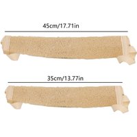 1 PCS Sponge Back Strap Skin Cleaning Tool Loofah Soft Exfoliating Body Scrub Bath Shower Spa Massage Bath Brush Scrubber