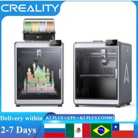 CREALITY K2 PLUS 3D Printer 600mm/S Speed with CFS Multi-Color Printing filament Box Auto Leveling Double AI Cameras 3D Printer