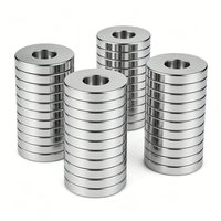 10/20/30Pcs 15x3 Hole 4mm N38 NdFeB Countersunk Round Imans Super Powerful Strong Permanent Neodymium Magnet imane Disc For DIY