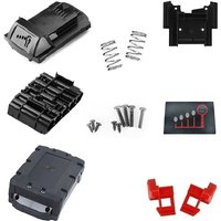 For M18 5X18650 Battery Case Assembly Parts For Milwaukee 18V 48-11-1815 Lithium Battery Box Housings Enclosure Accessories